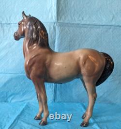 Old Monrovia Hagen Renaker Rose Gray Arabian Stallion Amir with Original $3 Price