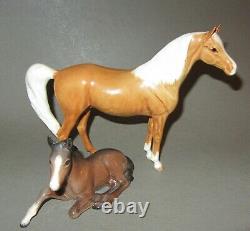 Old. Rare. Beswick, England porcelain horses figurines