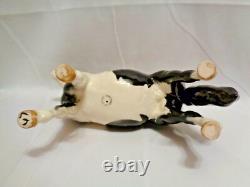 Original Beswick England Black Piebald Pinto Pony Horse Porcelain