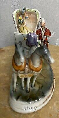 Original Grafenthal Porselain Germany GDR Horses Figurine