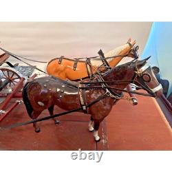 Overland Stage Coach with 2 Beswick Horses Handcrafted by John L. Black
