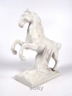 PORCELAIN REARING HORSE BY KPM BERLIN (Ref 640)