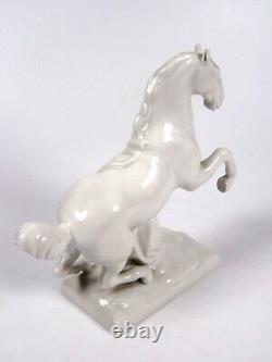 PORCELAIN REARING HORSE BY KPM BERLIN (Ref 640)