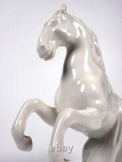 PORCELAIN REARING HORSE BY KPM BERLIN (Ref 640)