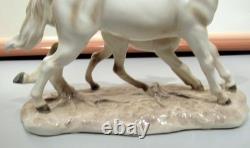 Pair Echt Altman Procelain Galloping Horses One Pair 8 X 6 Oth (ezs003556)