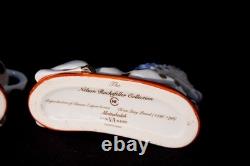 Pair Mottahedeh Nelson Rockefeller Chinese Export Horse Figurines Ch'ien Lung