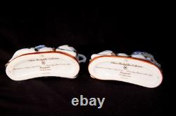 Pair Mottahedeh Nelson Rockefeller Chinese Export Horse Figurines Ch'ien Lung