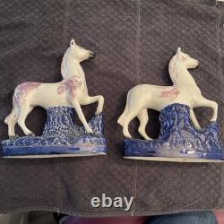 Pair of Staffordshire Horses