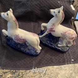 Pair of Staffordshire Horses
