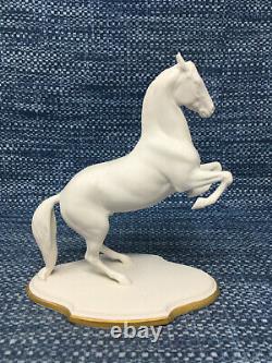 Pamela Du Boulay Porcelain Horse Levade Spanish Riding School Franklin Mint