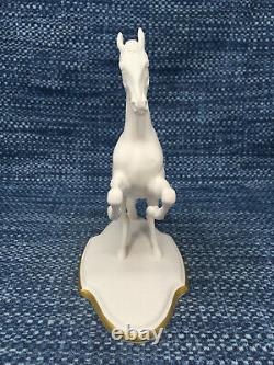 Pamela Du Boulay Porcelain Horse Levade Spanish Riding School Franklin Mint