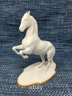 Pamela Du Boulay Porcelain Horse Levade Spanish Riding School Franklin Mint