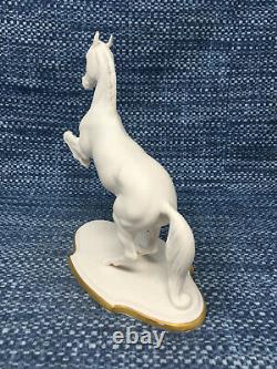 Pamela Du Boulay Porcelain Horse Levade Spanish Riding School Franklin Mint