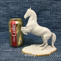 Pamela Du Boulay Porcelain Horse Levade Spanish Riding School Franklin Mint