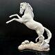 Pamela Du Boulay Palladium Ltd.'silver' Porcelain Rearing Horse 1992