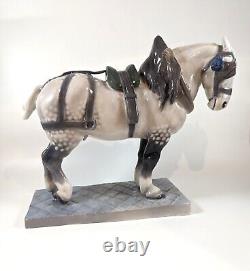 Percheron, Royal Copenhagen horse figurine no. 471