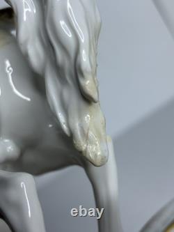 Pirouette Augarten Wein Vienna Spanish Porcelain Horse And Rider Austria #93