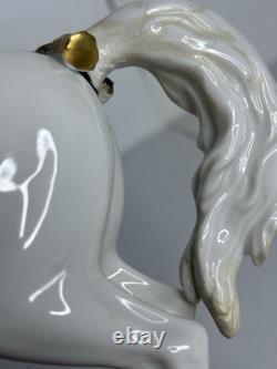 Pirouette Augarten Wein Vienna Spanish Porcelain Horse And Rider Austria #93