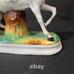 Porcelain Figurine Of Horse 6.5x 2.75x 6.5