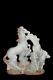 Porcelain Horse Couple Showpiece Figurine Statue Home Decoration Idols For Gift