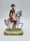 Porcelain Napoleonic Marshal Bessieres On Horse 11h Scheibe Alsbach