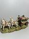 Porcelain Princess In Horse And Carriage Made In Japan 14-5604