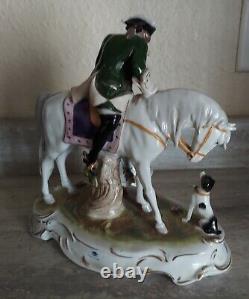 Porcelain collectible horse figurines