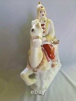 Porcelain figurine. Budyonovets on a horse. ZHK. Polone. USSR. Ukraine
