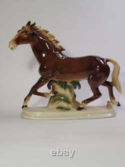 Porcelain figurine, vintage, horse, German porcelain, vintage figure, vintage