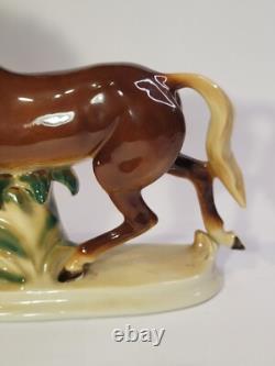 Porcelain figurine, vintage, horse, German porcelain, vintage figure, vintage