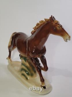 Porcelain figurine, vintage, horse, German porcelain, vintage figure, vintage