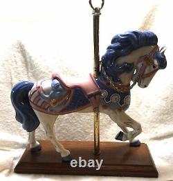 Possibly Cibus, Rare 1 Of A Kind Carousel Horse Signed By Tommy Thompson 1985