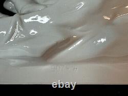 Potschappel Thieme Carl White Unpainted Porcelain Napoleon Bonaparte Horse