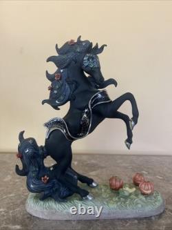 Princeton Gallery Halloween Magic Unicorn 2002 Fine Porcelain Figurine RARE