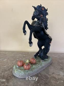 Princeton Gallery Halloween Magic Unicorn 2002 Fine Porcelain Figurine RARE