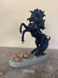 Princeton Gallery Halloween Magic Unicorn 2002 Fine Porcelain Figurine RARE