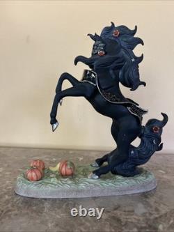 Princeton Gallery Halloween Magic Unicorn 2002 Fine Porcelain Figurine RARE