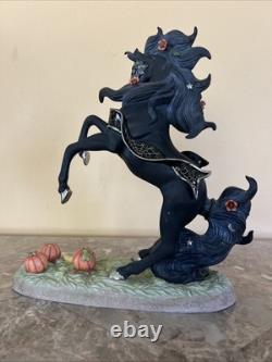 Princeton Gallery Halloween Magic Unicorn 2002 Fine Porcelain Figurine RARE