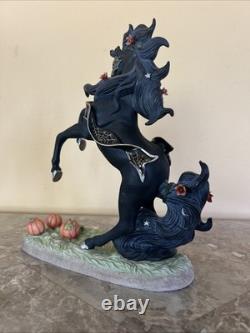 Princeton Gallery Halloween Magic Unicorn 2002 Fine Porcelain Figurine RARE