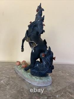 Princeton Gallery Halloween Magic Unicorn 2002 Fine Porcelain Figurine RARE