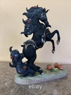 Princeton Gallery Halloween Magic Unicorn 2002 Fine Porcelain Figurine RARE
