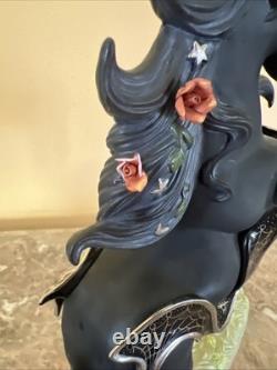 Princeton Gallery Halloween Magic Unicorn 2002 Fine Porcelain Figurine RARE