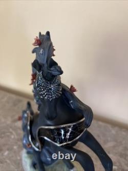 Princeton Gallery Halloween Magic Unicorn 2002 Fine Porcelain Figurine RARE
