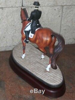 RARE Breyer Porcelain Dressage Horse Expression Figurine Half Pass USET Ceramic