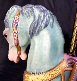 RARE! Cybis Porcelain CAROUSEL HORSE Limited Edition (#434 of 500)