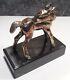 Rare & Fantastic Vintage Jennings Bros. Baby Horse, Colt, Metal Statue Bookend