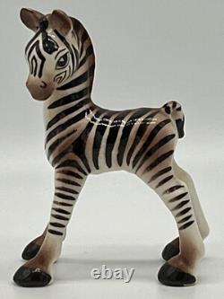 RARE? Hagen Renaker designer workshop Zebra foal Prod. In 1952 only EUC