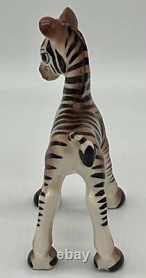 RARE? Hagen Renaker designer workshop Zebra foal Prod. In 1952 only EUC