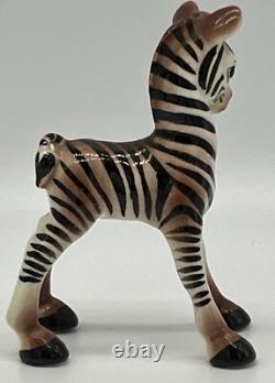 RARE? Hagen Renaker designer workshop Zebra foal Prod. In 1952 only EUC