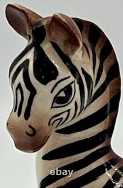 RARE? Hagen Renaker designer workshop Zebra foal Prod. In 1952 only EUC